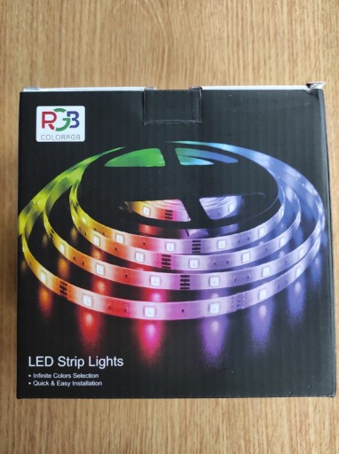 Zdjęcie oferty: Taśma LED RGB z pilotem.