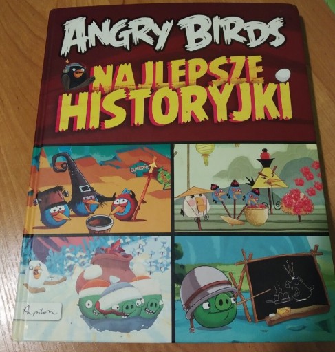 Zdjęcie oferty: Książka Angry Birds najlepsze Historyjki 160 stron