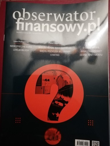 Zdjęcie oferty: Obserwator finansowy Nr 11