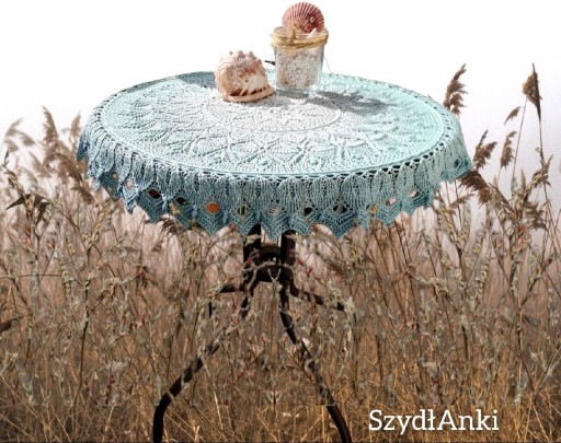 Zdjęcie oferty: Serweta duża mandala handmade szydełko 