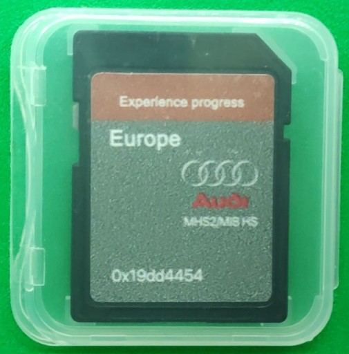 Zdjęcie oferty: Mapa Europy karta SD dla Audi MIB-S MHS2 2024