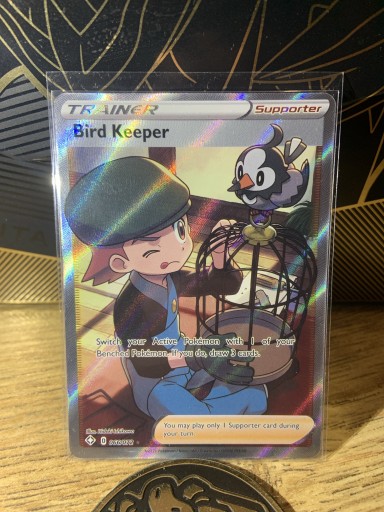 Zdjęcie oferty: Bird Keeper full art pokemon TCG