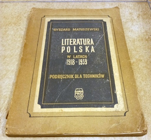 Zdjęcie oferty: Literatura polska w latach 1918-1939 