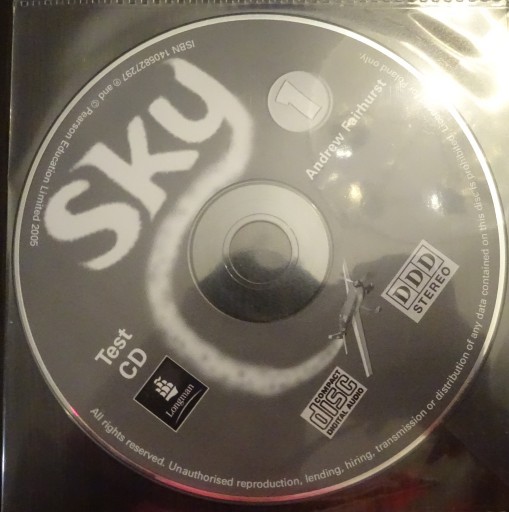 Zdjęcie oferty: Sky 1 Test CD sprawdziany Testbook na cd