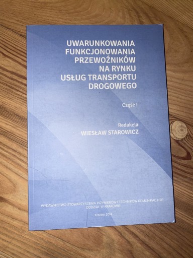 Zdjęcie oferty: Uwarunkowania funkcjonowania przewoźników na rynku