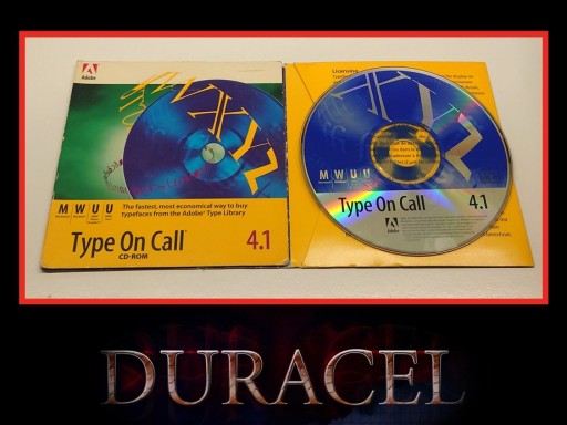 Zdjęcie oferty: Adobe Type On Call 4.1 Macintosh Windows