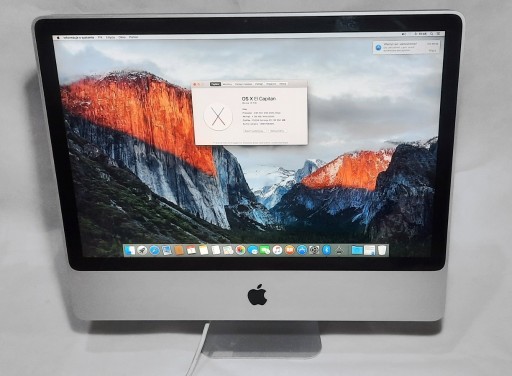 Zdjęcie oferty: iMac 24 2,93GHz DDR3 4GB GeForce GT120 640GB A1225