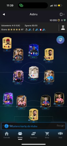 Zdjęcie oferty: EA FC 26 PS4/PS5 + wartość składu 1.000.000+ coins, świetny skład