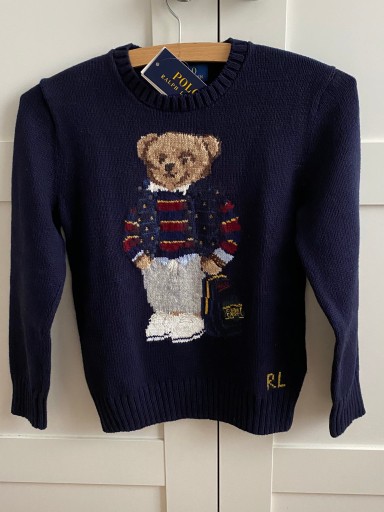 Zdjęcie oferty: Polo Ralph Lauren sweter z misiem Bear roz.S/8/