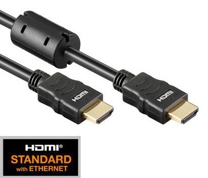 Zdjęcie oferty: Kabel HDMI 1.4, 10m, 2xHDMI19, złoty/feryt