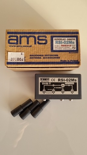 Zdjęcie oferty: Rozgałęźnik Sumator RTV/SAT AMS RSI-02Ms