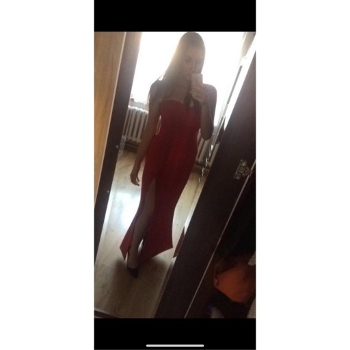 Zdjęcie oferty:  Czerwona, długa suknia- „Inspiracja”