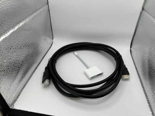 Zdjęcie oferty: Przejściówka Lightning HDMI Apple + kabel HDMI 5 m