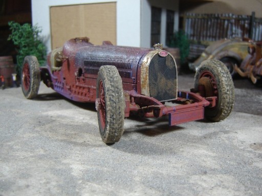 Zdjęcie oferty: Bugatti typ 59 1934 ze stodoły Bb i ja 1:18