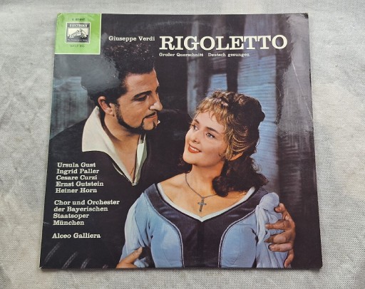 Zdjęcie oferty: Winyl Verdi - Rigoletto / Großer Querschnitt