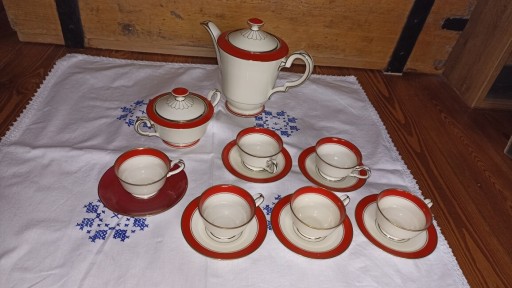 Zdjęcie oferty: Porcelanowa zastawa do kawy espresso 