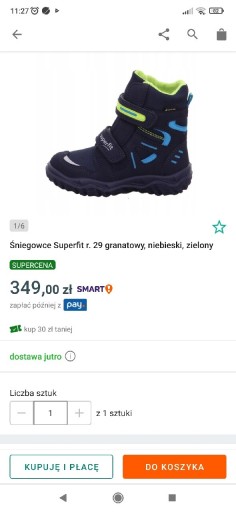 Zdjęcie oferty: Śniegowce Superfit