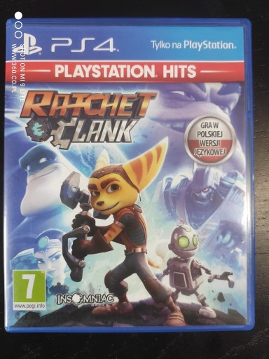 Zdjęcie oferty: RATCHET AND CLANK PLAYSTATION HITS PL PS4