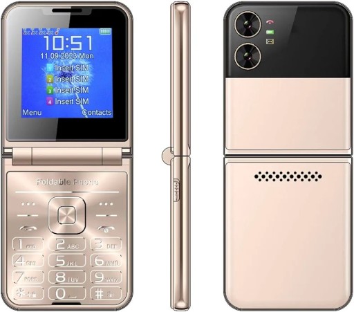 Zdjęcie oferty: SERVO Flilo4 – składany telefon klapkowy 4 SIM, 2,6″, dual GSM, Type-C