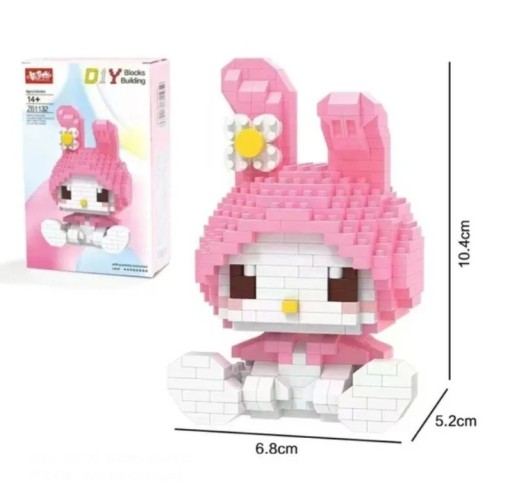 Zdjęcie oferty: Klocki My Melody Sanrio figurka nowa 407 elem