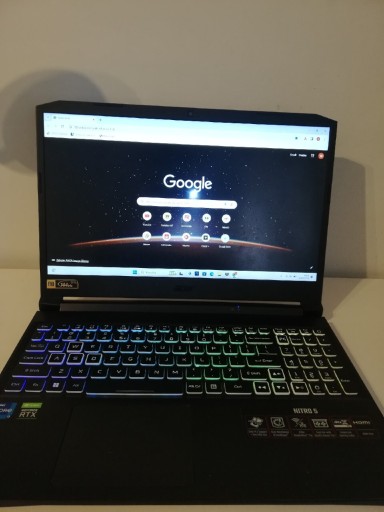 Zdjęcie oferty: Laptop gamingowy Acer nitro 5 1TB i7 Rtx 3070