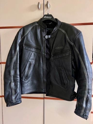 Zdjęcie oferty: Kurtka motocyklowa skórzana Orina rozm. 60 XL/XXL