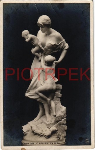 Zdjęcie oferty: Rzeźba Kobieta z dziećmi SALON 1906