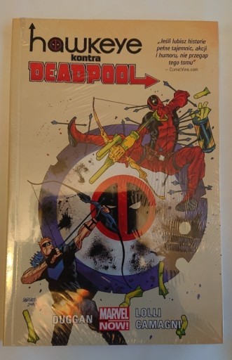 Zdjęcie oferty: Hawkeye kontra deadpool nowy folia