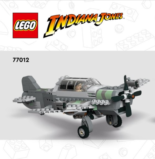 Zdjęcie oferty: LEGO Indiana Jones 77012 Pościg myśliwcem - OPIS