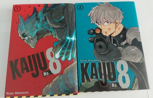 Zdjęcie oferty: Manga Kaiju No. 8 Tomy 1-2