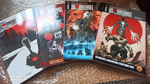 Zdjęcie oferty: BLOODSHOT ODRODZENIE #1,2,3,4