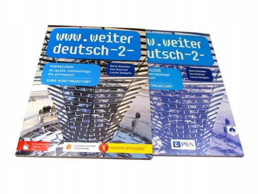 Zdjęcie oferty: www.weiter deutsch 2 komplet Kozubska