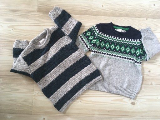 Zdjęcie oferty: sweterek 2x miłe, ciepłe rozmiar 92