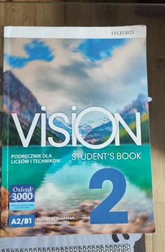 Zdjęcie oferty: Vision student's book 2 A2/B2