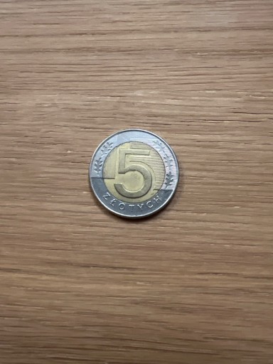Zdjęcie oferty: Moneta 5 zł z 1996!