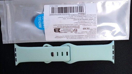 Zdjęcie oferty: Nowy pasek do Apple Watch 41mm miętowy pastelowy