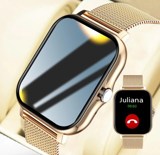 Zdjęcie oferty: Smartwatch Damski Luksusowy TELEFON SMS EKG FITNESS SPORT+GRATIS HIT CENOWY