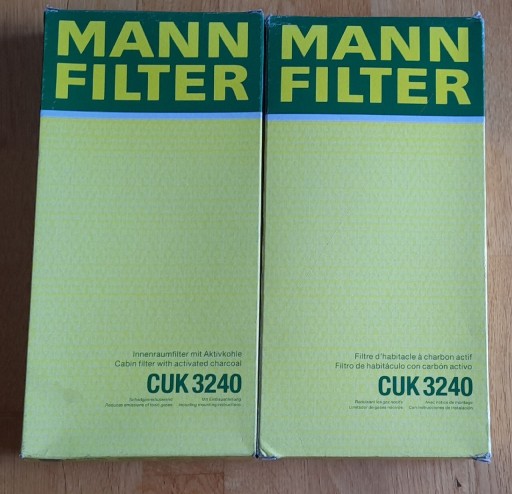 Zdjęcie oferty: MANN FILTER CUK 3240 filtr powietrza kabinowy