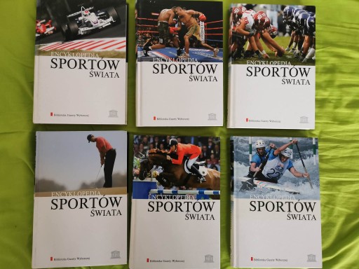Zdjęcie oferty: Encyklopedia Sportów Świata - 6 tomów