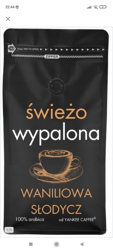 Zdjęcie oferty: Kawa ziarnista Arabica Yankee Caffee 1 kg