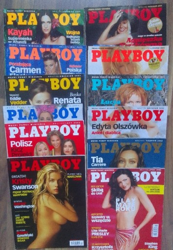 Zdjęcie oferty: Playboy rocznik 2003 super stan 