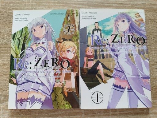 Zdjęcie oferty: Manga - Re: Zero tom 1-2