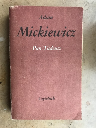 Zdjęcie oferty: Pan Tadeusz Adam Mickiewicz