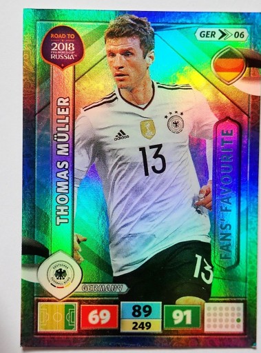 Zdjęcie oferty: 2018 Fifa Russia FANS FAVOURITE Thomas Muller