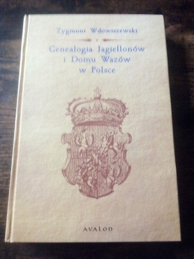 Zdjęcie oferty: Zygmunt Wdowiszewski Genealogia Jagiellonów...