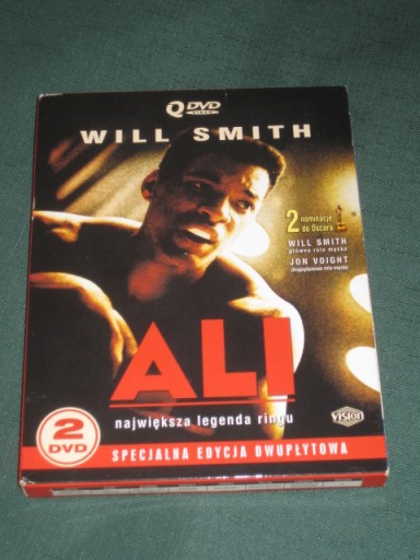 Zdjęcie oferty: ALI [WILL SMITH]  (2 DVD) NAPISY  LEKTOR POLSKI