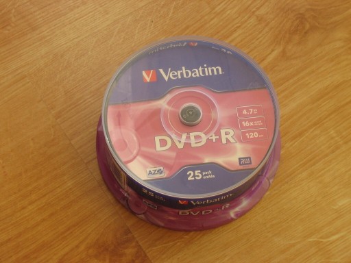 Zdjęcie oferty: VERBATIM DVD+R 25 szt