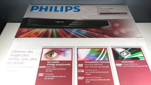 Zdjęcie oferty: Odtwarzacz dvd dvp2880 philips komplet