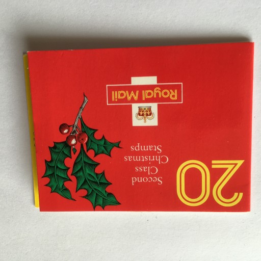 Zdjęcie oferty: Anglia Christmas stamp booklet LX2 1991