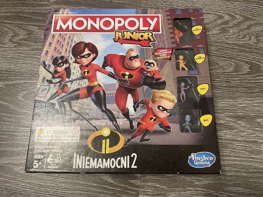 Zdjęcie oferty: Monopoly Junior Iniemamocni 2 Hasbro 